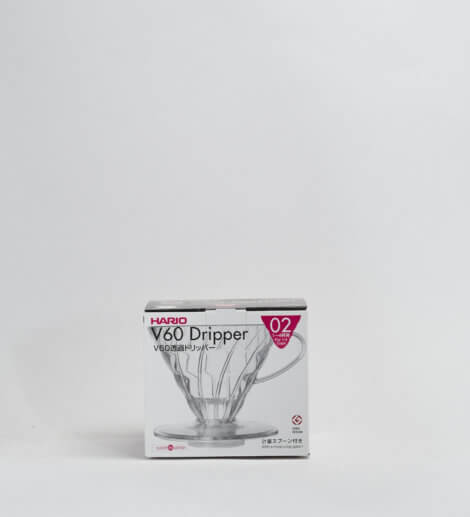 V60-02, Plastic Dripper, clear-3